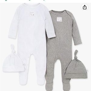 Burt’s bee baby one piece-0-3 month